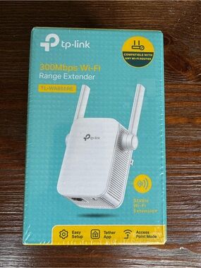 TP-Link TL-WA855RE 300Mbps White Wi‑Fi Range Extender Signal Booster NWT NIB